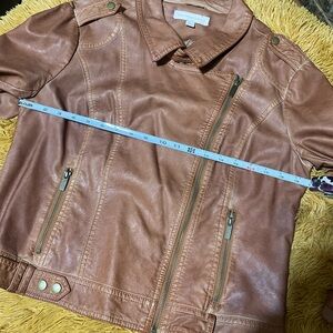 Faux Leather Jacket